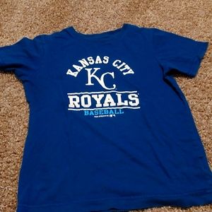 Youth kids kc royals t-shirt